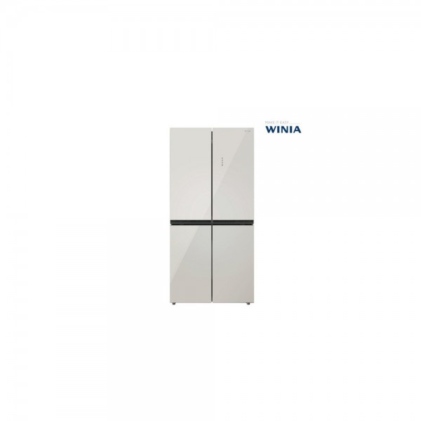 [위니아] 양문형 세미빌트인 냉장고 519L 샤인베이지 WWRW546EEGDDO