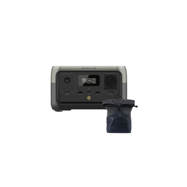 에코플로우 올인원 인산철 파워뱅크 리버2(256Wh)캠핑 차박 낚시 220V배터리 발전기대용